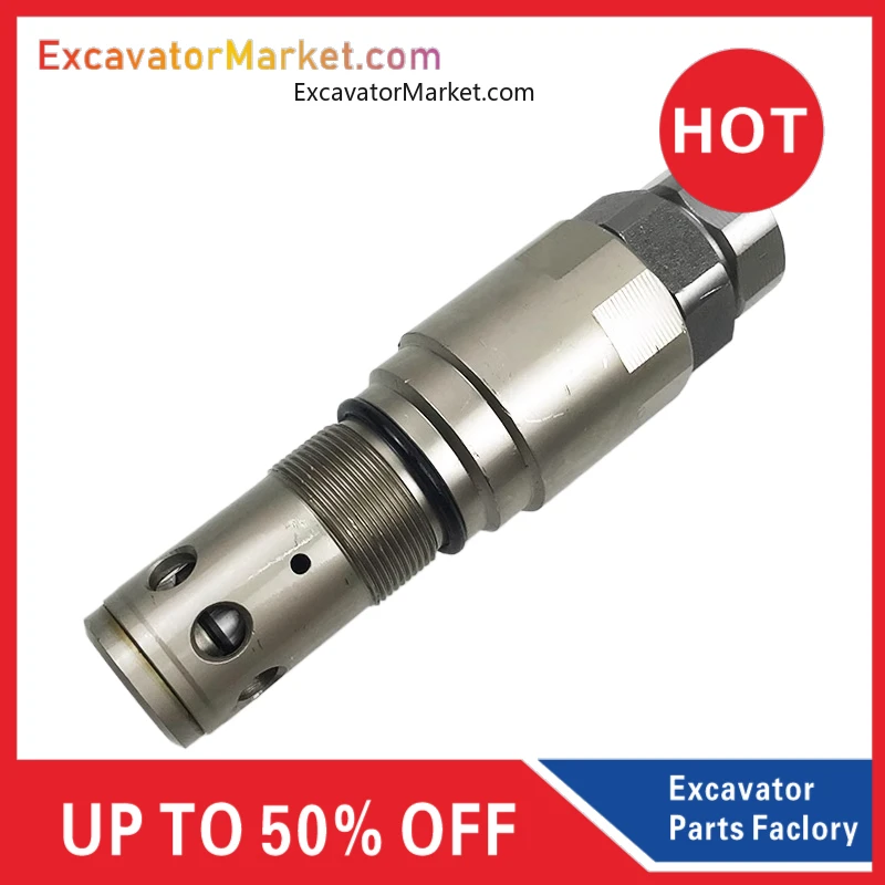 

For Sany Sy135/215/235/335/365-8-9 Rotary Motor Main Cannon Rotary Relief Valve Excavator Accessories High Quality