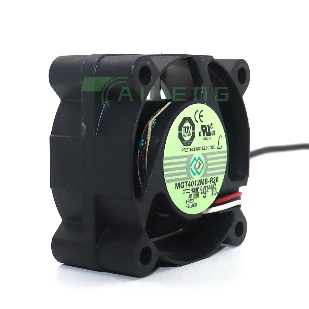 Вентилятор охлаждения с переключателем 40 мм MGT4012MB-R20 ROO 4020 4 см 12 В для телекоммуникаций H3C с двойным шариковым вентилятором