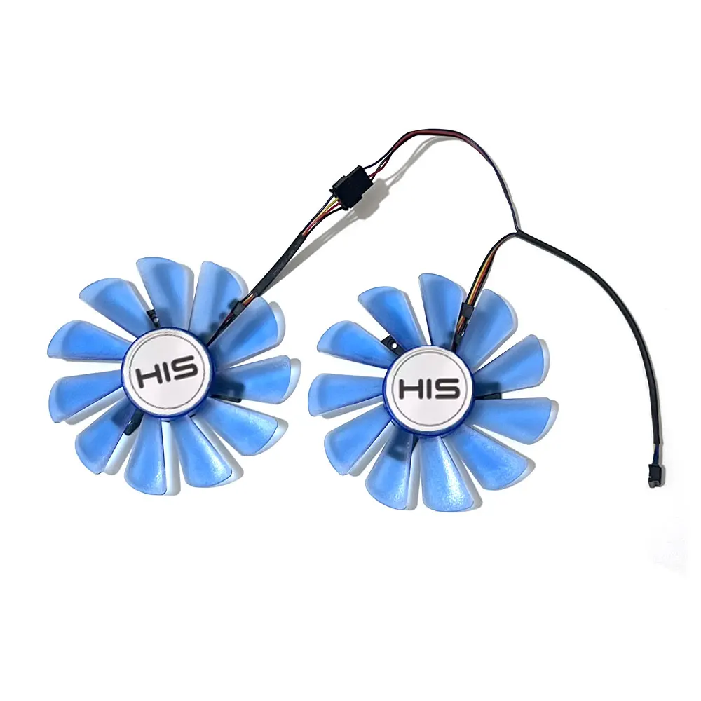 Video Card GPU Cooling Fan RX470 RX580 87MM 4PIN FDC10H12S9-C Replacement Fan For HIS RX470 RX480 RX570 RX580 RX588 Video Card