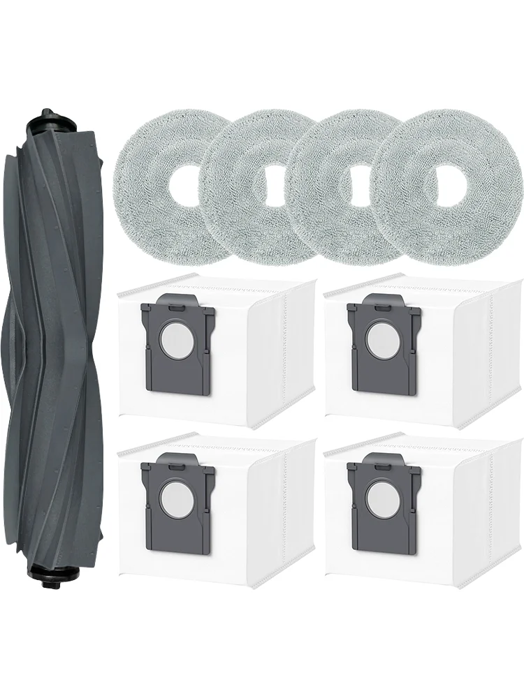 Accessoires pour aspirateur Robot MOVA E40 Ultra), brosse principale, élimine le 99% des bactéries, tissu de vadrouille, sac à poussière, accessoires
