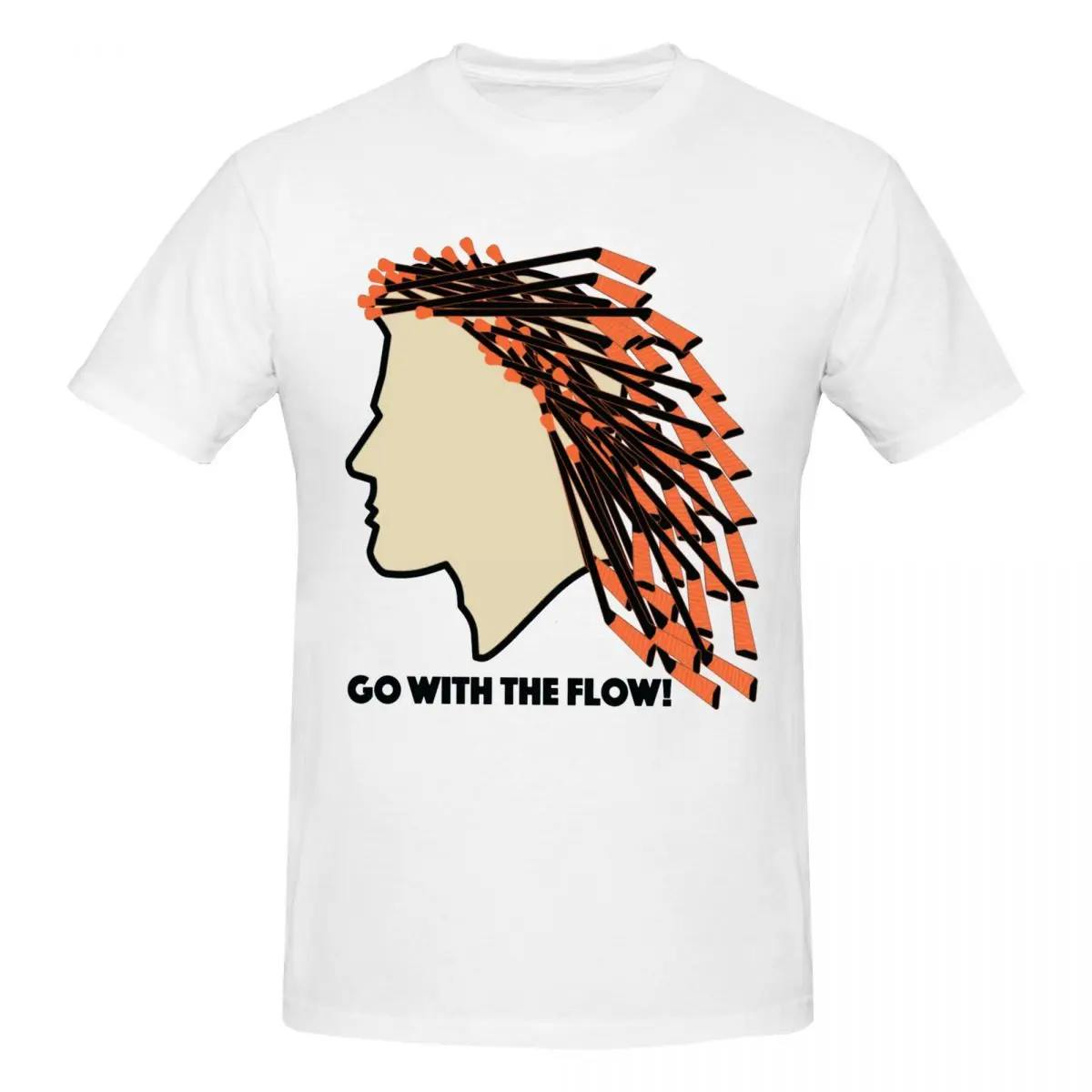 Go With The Flow Barry Melrose RIP T Shirts Graphic Y2K Anime Quality T Shirts For Men Women Clothing