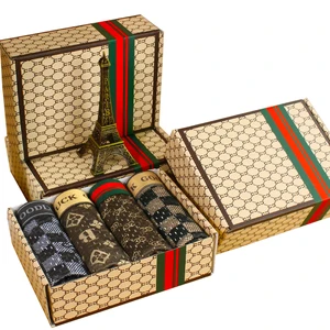 Unterwäsche-Leistengegend ohne Herrennähe, Shorts sexy atmungsaktive Boxer, Eisseide, Ultra-Finanz-Stempel, Mode-Cueca, 4 Stück pro Set 8 Hauptverkäufe Cueca Selene Boxer - №3