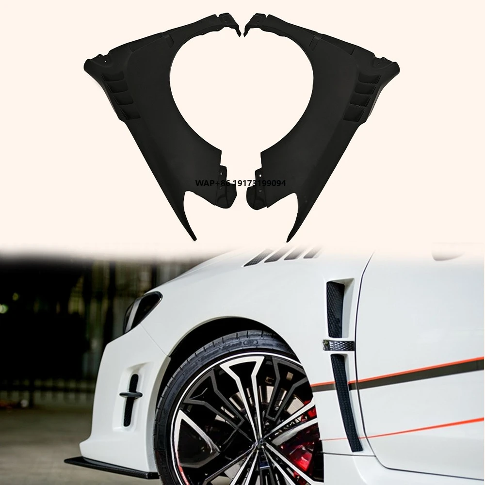 

Для Impreza 14-18 VA WRX STI: Пара передних бамперов и крыльев из FRP, без покраски