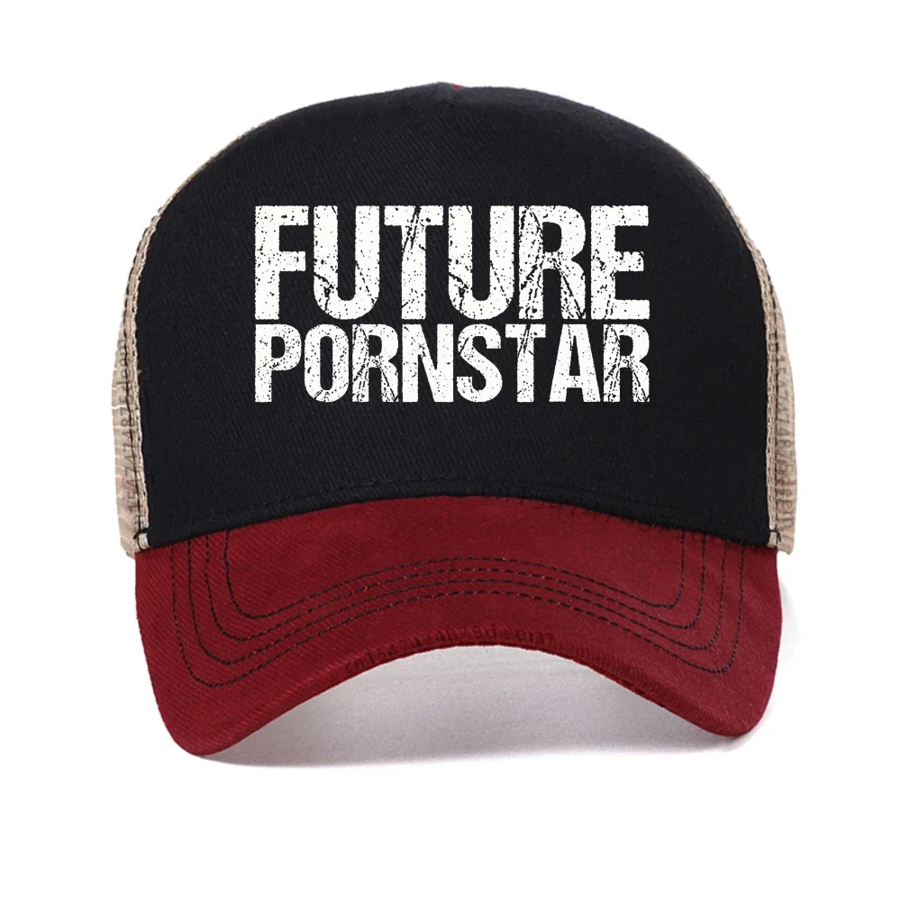 Future Pornstar letter printed baseball cap for Men women Fashion cool snapback hat Breathable adjustable mesh sun hats