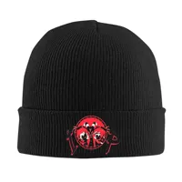 Hazbinn Cute Hotels Anime Hats Autumn Winter Skullies Beanies Ski Helluva Boss Cap Men Women Acrylic Knitted Hat