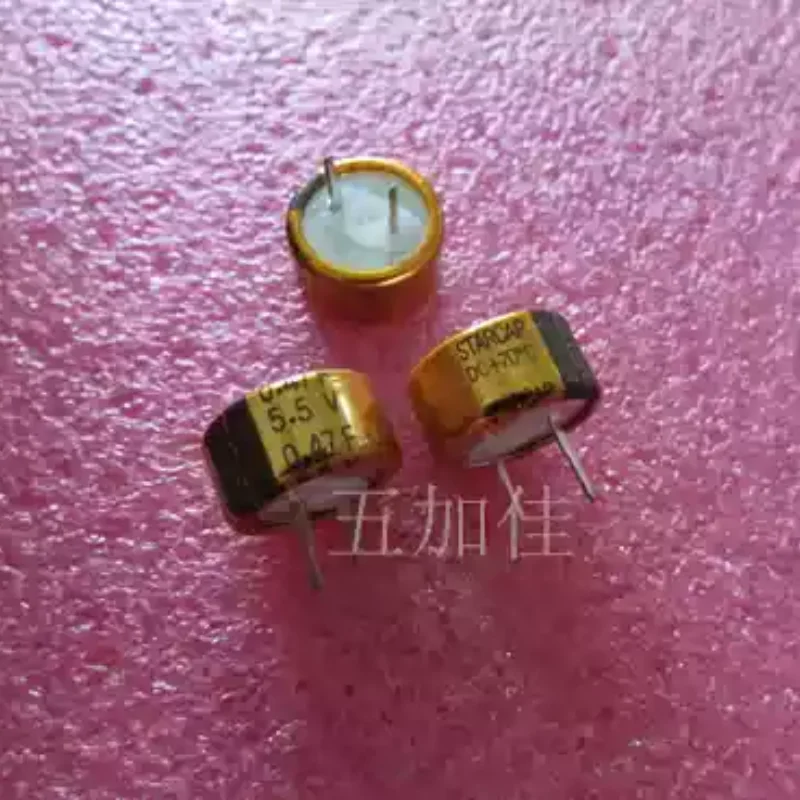5-30pcs imported Farad capacitor 5.5V0.47F DCS5R5447CF capacitor C type