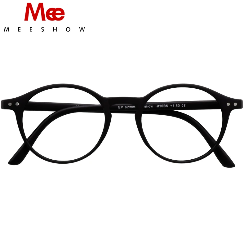 

Meeshow Reading Glasses cat eye Transparent light Fashion Eyeglasses Lesebrillen Europe Style Men Women presbyopia Glasses 1816