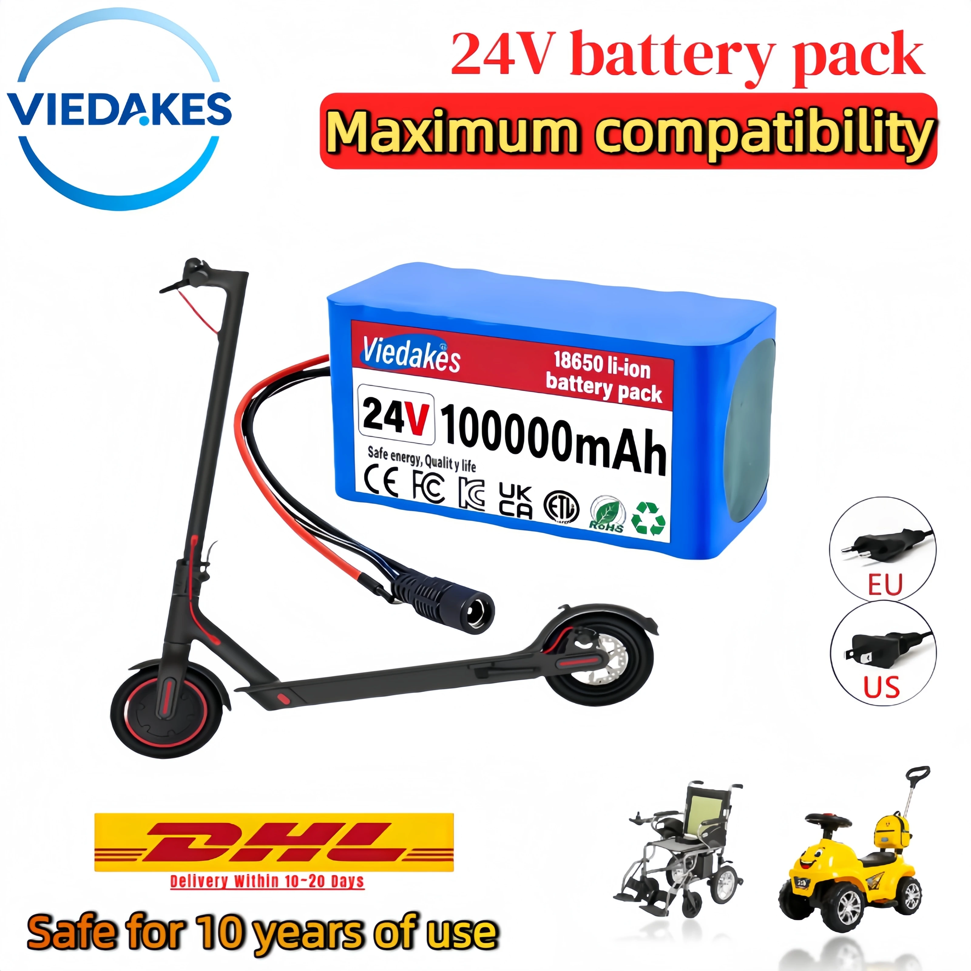 

24V 100Ah 7S3P Lithium-ion Battery Pack High Safety Stable Performance for Solar Energy Storage UPS Outdoor Power Supply System