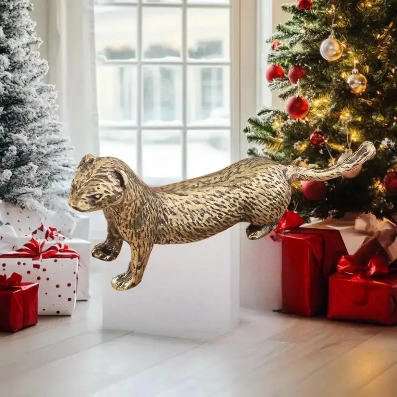 2025 المعادن قضاعة العتيقة البرونزية تمثال مكتب الزينة الصلبة النحاس التماثيل الحلي ديكور المنزل