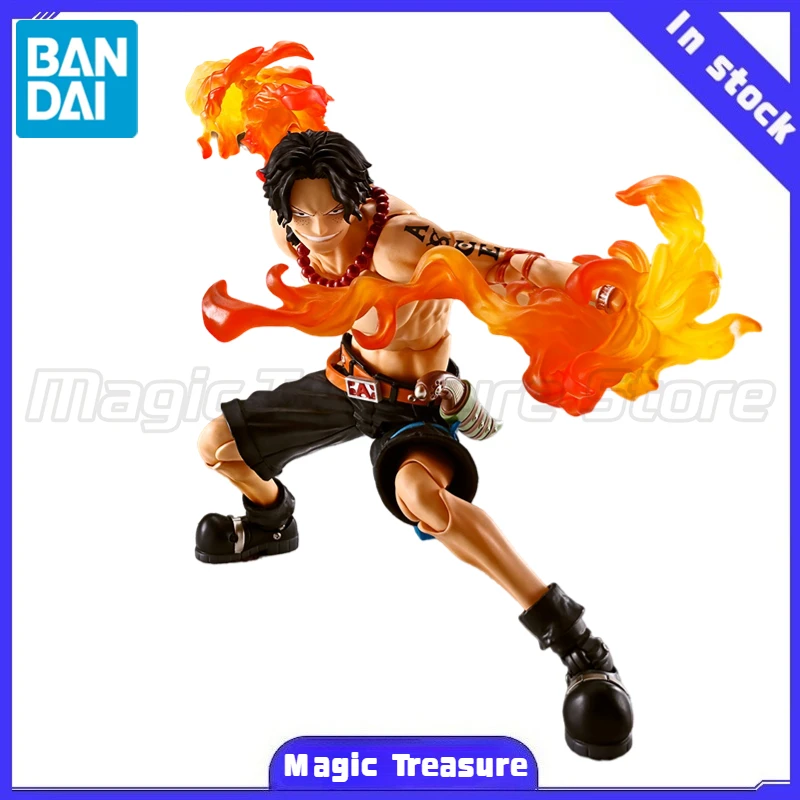 

【MT】Original BANDAI SPIRITS S.H.Figuarts ONE PIECE PORTGAS.D.ACE Fire Fist Figure Toys Collectible Ornaments