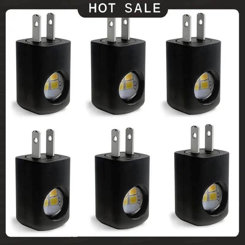 24-Hour Delivery LED Night Light 6 Pack Plug-In Wall Outlet Light, Dusk To Dawn Illumination, Ambient Lighting For Bedroom Hallw