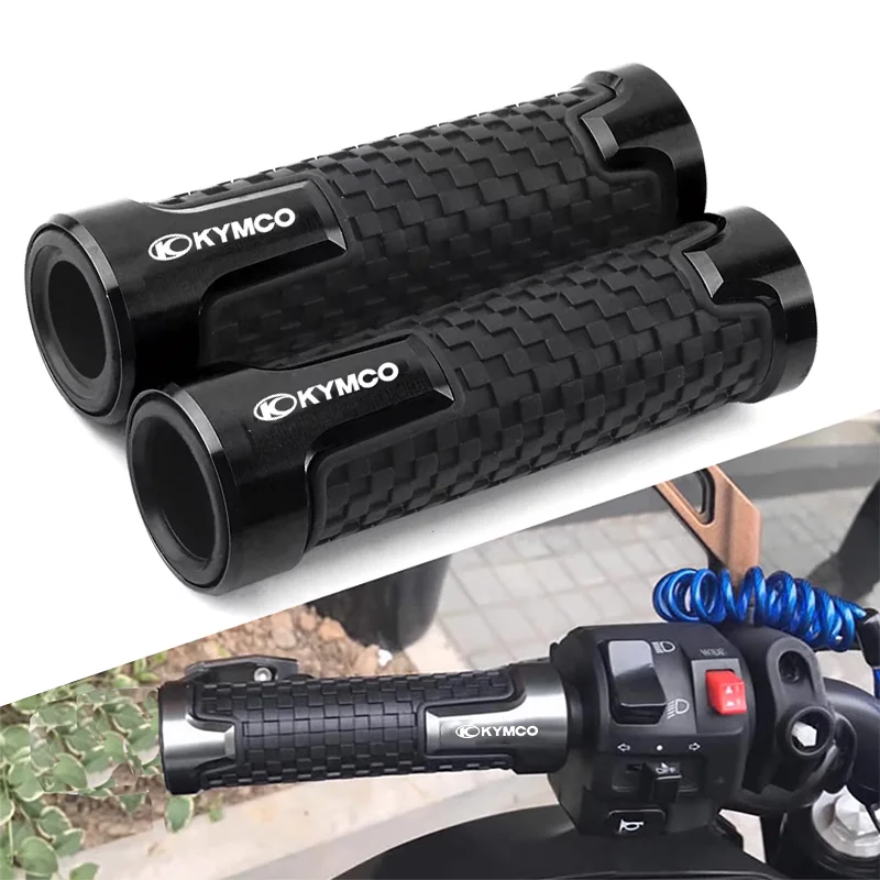 For Kymco Downtown 350 300i Xciting 250 Ck250t 300 Ck300t 400 500Ri S400 Kxct AK550 Moto Hand Handle Bar Grip Handlebar Grips