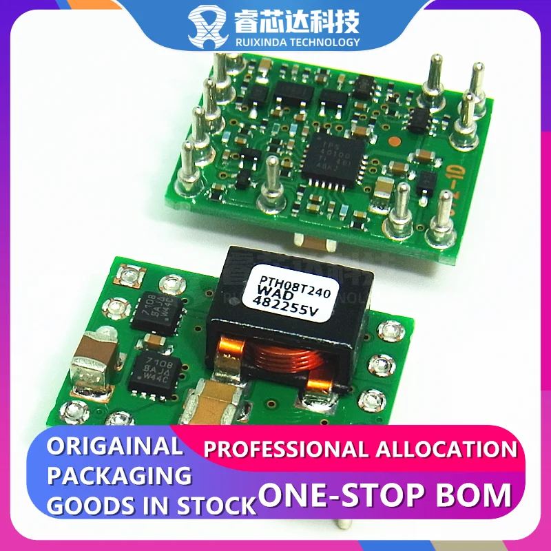 PTH08T240WAD Non-Isolated PoL Module DC DC Converter 1 Output 0.69 ~ 5.5V 10A 4.5V - 14V Input PTH08T240 NEW original genuine