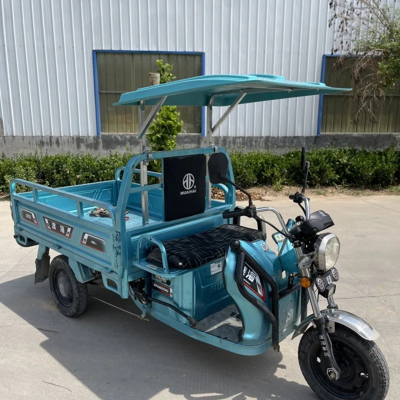 Tricycle canopy, sunshade canopy, canopy express front shed, thickened windshield, foldable electric factory direct sales