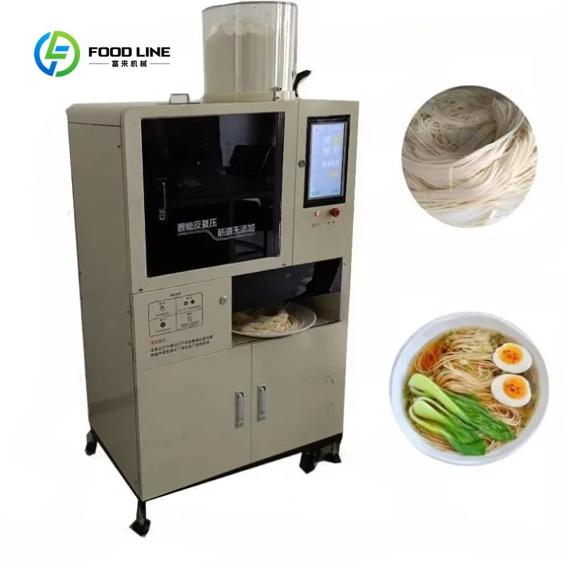 Customized New Fresh Noodle Machine, Fresh Automatic Noodle Machine Without Any Additives Supermarket Use Noodle Machine