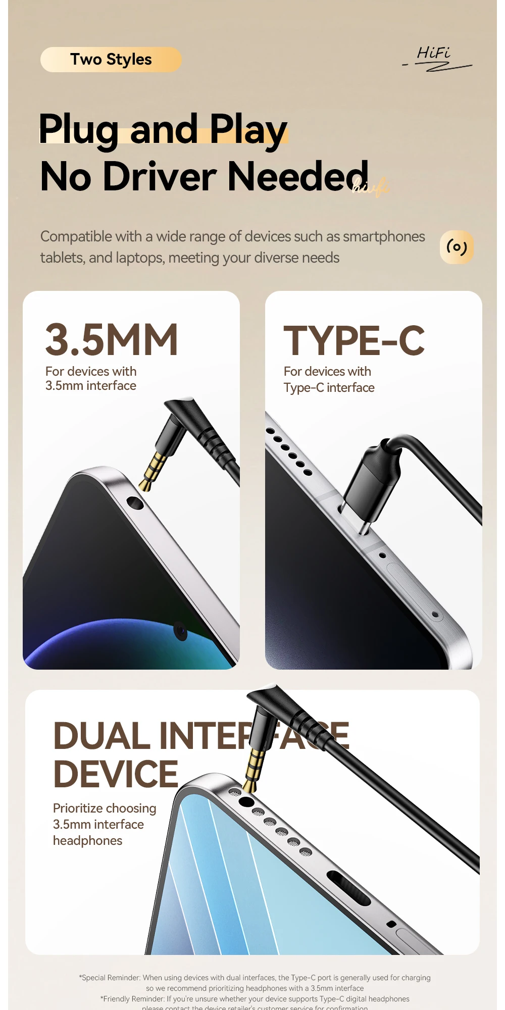 Essager Game-Kopfhörer, 3,5 mm, USB Typ C, kabelgebunden, In-Ear-Headset, Gaming-Ohrhörer, Lautstärkeregler, Mikrofon für Android MP3/MP4 – Detail 8