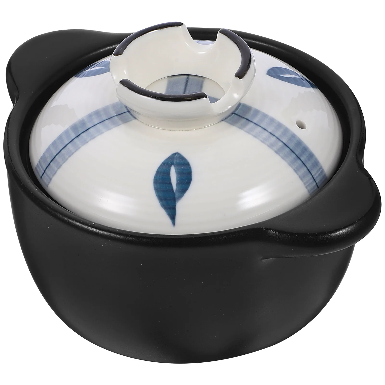 

Ceramic Casserole Pot Heat Resistant Non Stick Safe Healthy Cooking Pot for Braised Chicken Rice Soup Rice Bibimbap Home Kitchen