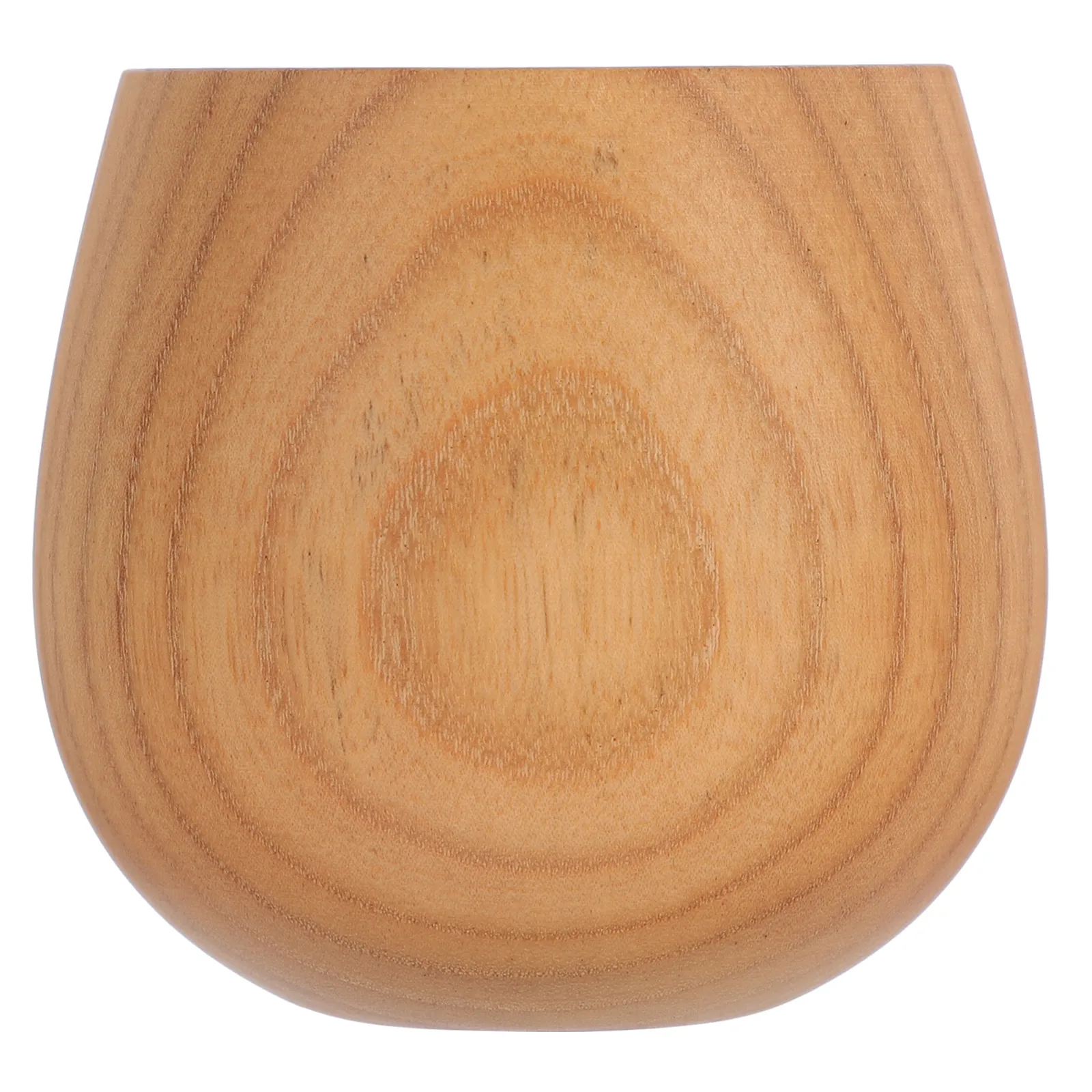 

Wooden Water Cup Natural Wood Color 8cm Height Wide Diameter Coffee Tea Beverage Mug Travel Office Drink Kitchen Bar Wooden Mugs