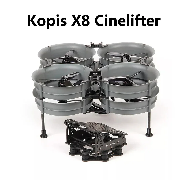 

Holybro Kopis X8 Cinelifter 5 Ducted FPV Frame ARF PNP Kakute H7 FC Tekko32 F4 4in1 50A ESC F60 KV1750 Motor 5055S-3 Propeller