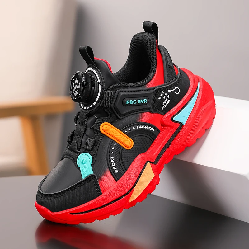 

Children‘s Running Shoes Kids Breathable Athletic Shoes Outdoor Boys Girls Casual Walking Shoes Lace-up Lightweight Sneakers