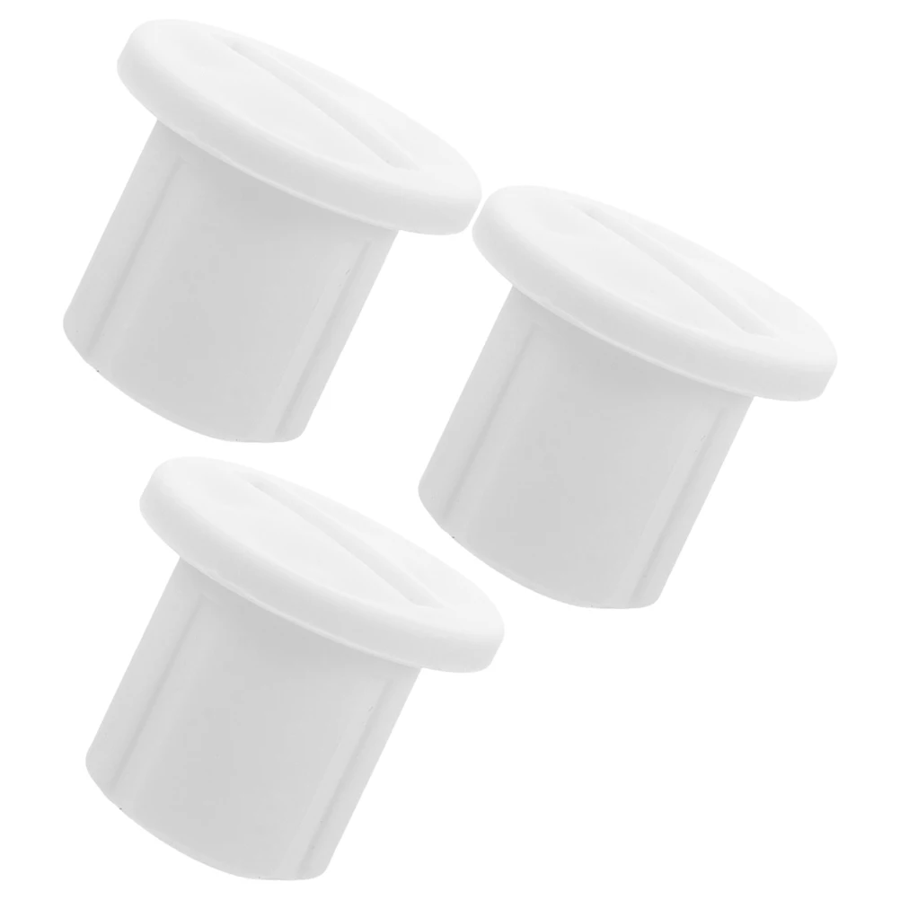 

3 Pcs Toilet Screw Accessories Plastic Closet Pole Socket Closure Plug Child Kids Training Screws Potty Step Stool Bolts Covers