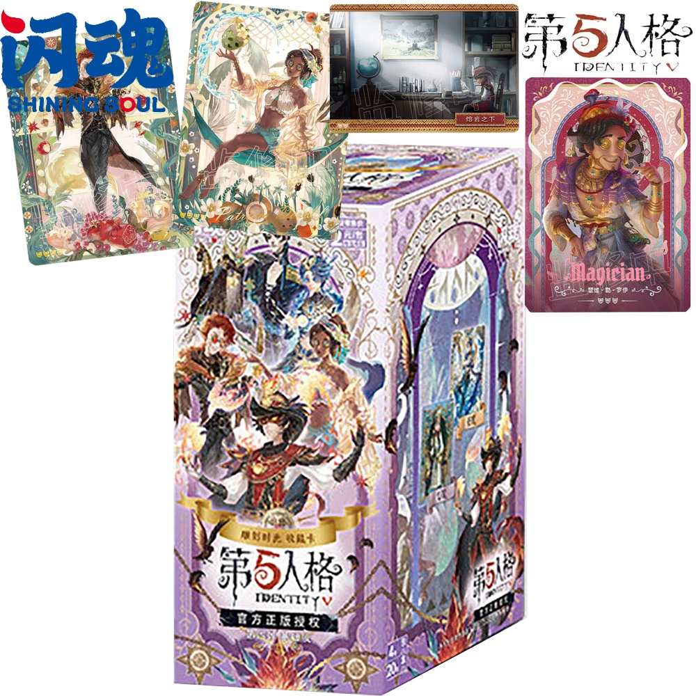 

Original SHINING SOUL Identity V Collection Card Carving Time Series Game Classic Characters Popular Fashion Cards Kids Gifts