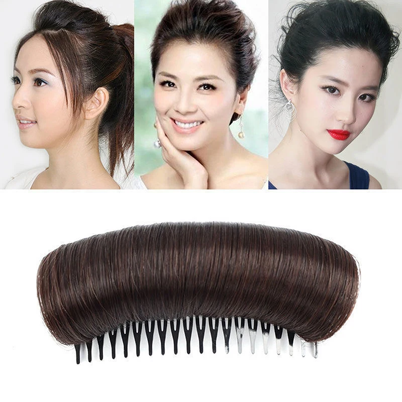 Wig Cushion Stable Hair Roots Volumizing Fiber Insert Comb Invisible Fluffy Hair Pad Female Heightening Artifact Hairstyle Tool