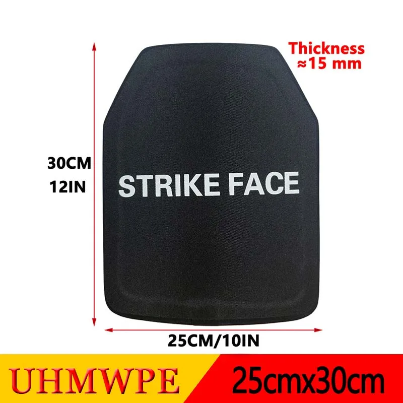 

Level 3 Pure PE Protective Board 25X30CM Defense Board Tactical Plug-in Board Backpack Deck Defense Shield Self-Defense