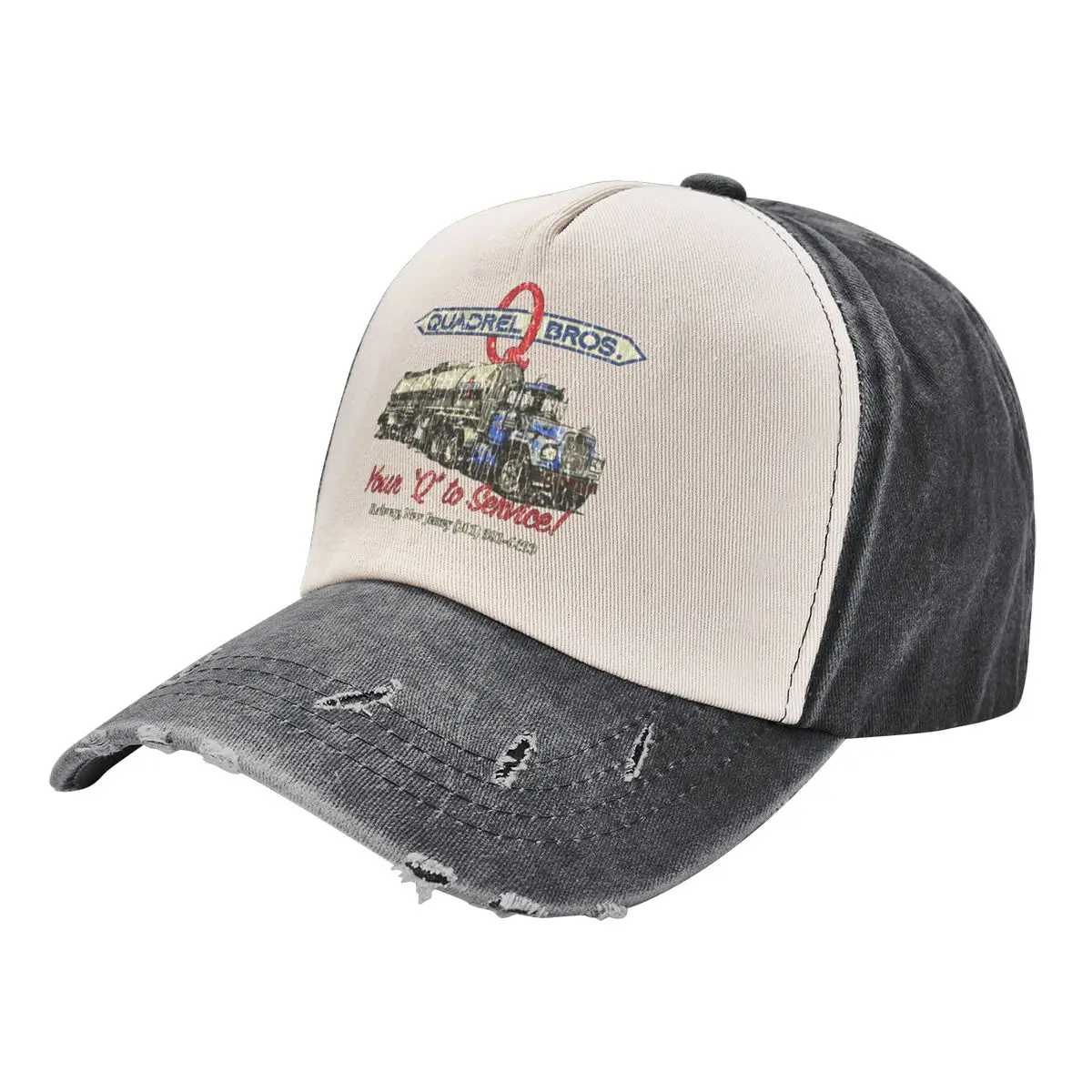 

Quadrel Brothers Trucking 1947 Baseball Cap Rugby Wild Ball Hat New In The Hat For Women Men's