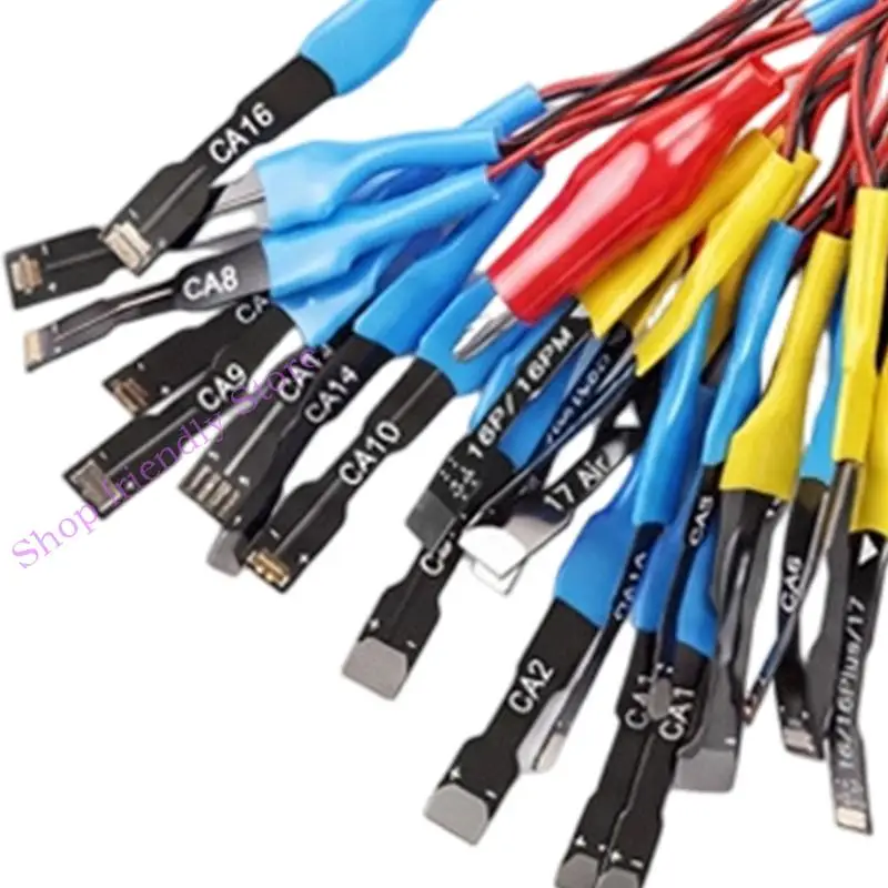 Phone Repair Cable 20 ABS Housing Set for Device Startup Checks, Service Table Diagnostics, Tool Storage, and Routine