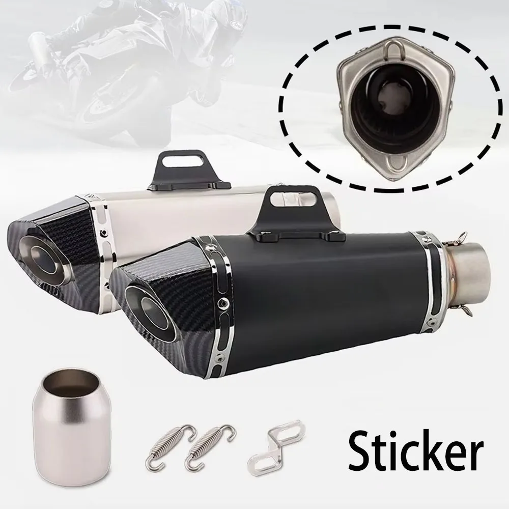 

Модифицированная выхлопная труба подходит для CFMOTO 250SR R25 R6 GSX250R NINJA400 Z750 MT03, универсальная выхлопная труба для мотоцикла 51 мм