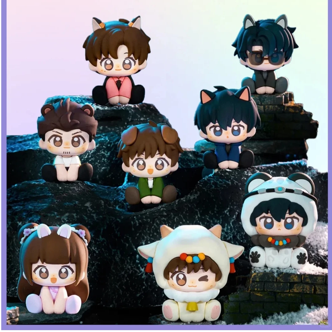 

Lost Tomb Bronze Moe Series Minidoll Chibi Blind Box Cute Soft Vinyl Figures Chinese Novel Inspired Collectible Gift Toy