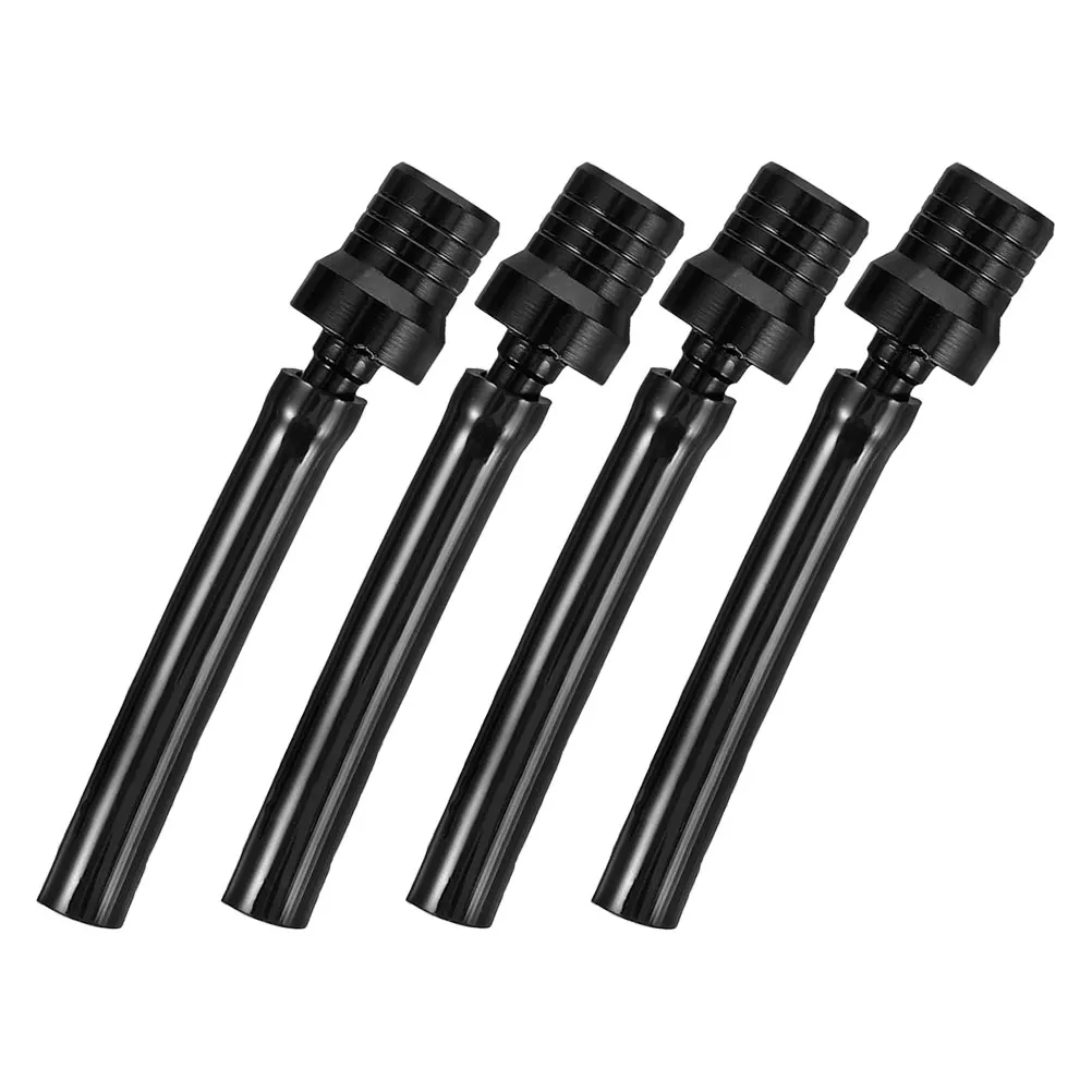 

4pcs Motorcycle Tank Cap Vent Black Hose High Efficiency Breathing Vents For Dirt Atv Mini Bike Gas Tank Cap Compatible