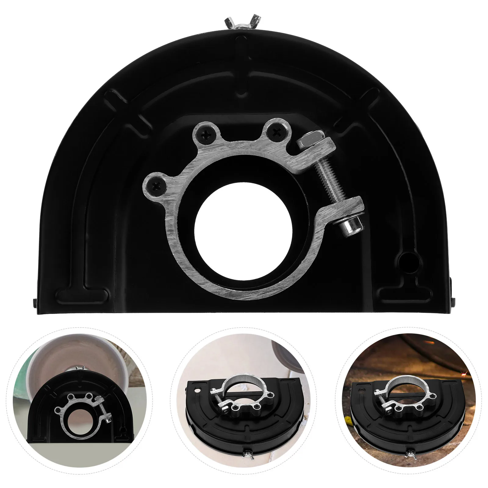 

Angle Grinder Guard Stainless Steel Dust Protection Cover For Electric Angle Grinder Wheel Safety Shield Compatible With