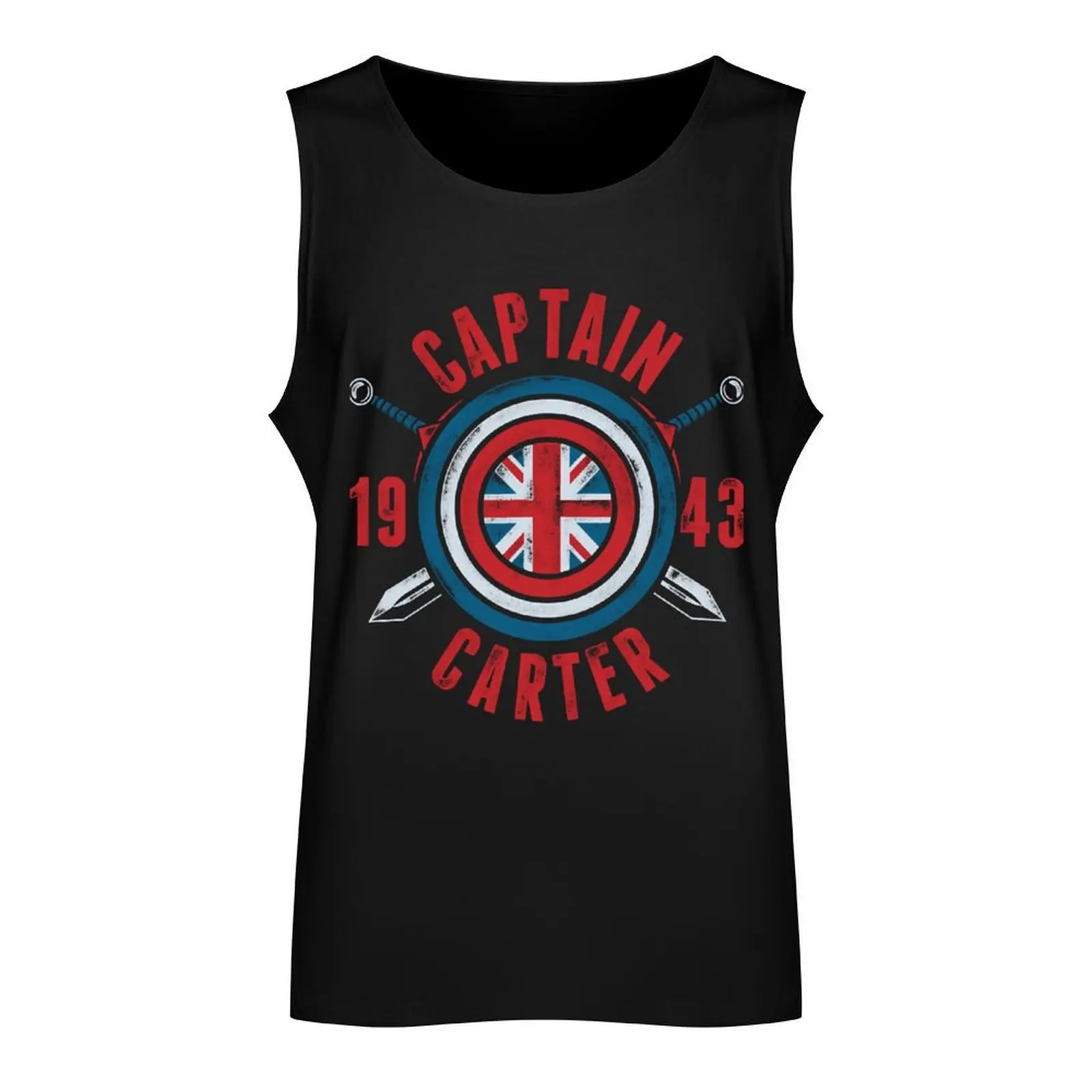 Captain Carter Tank Top Men's clothes gym clothing men Men's t-shirts