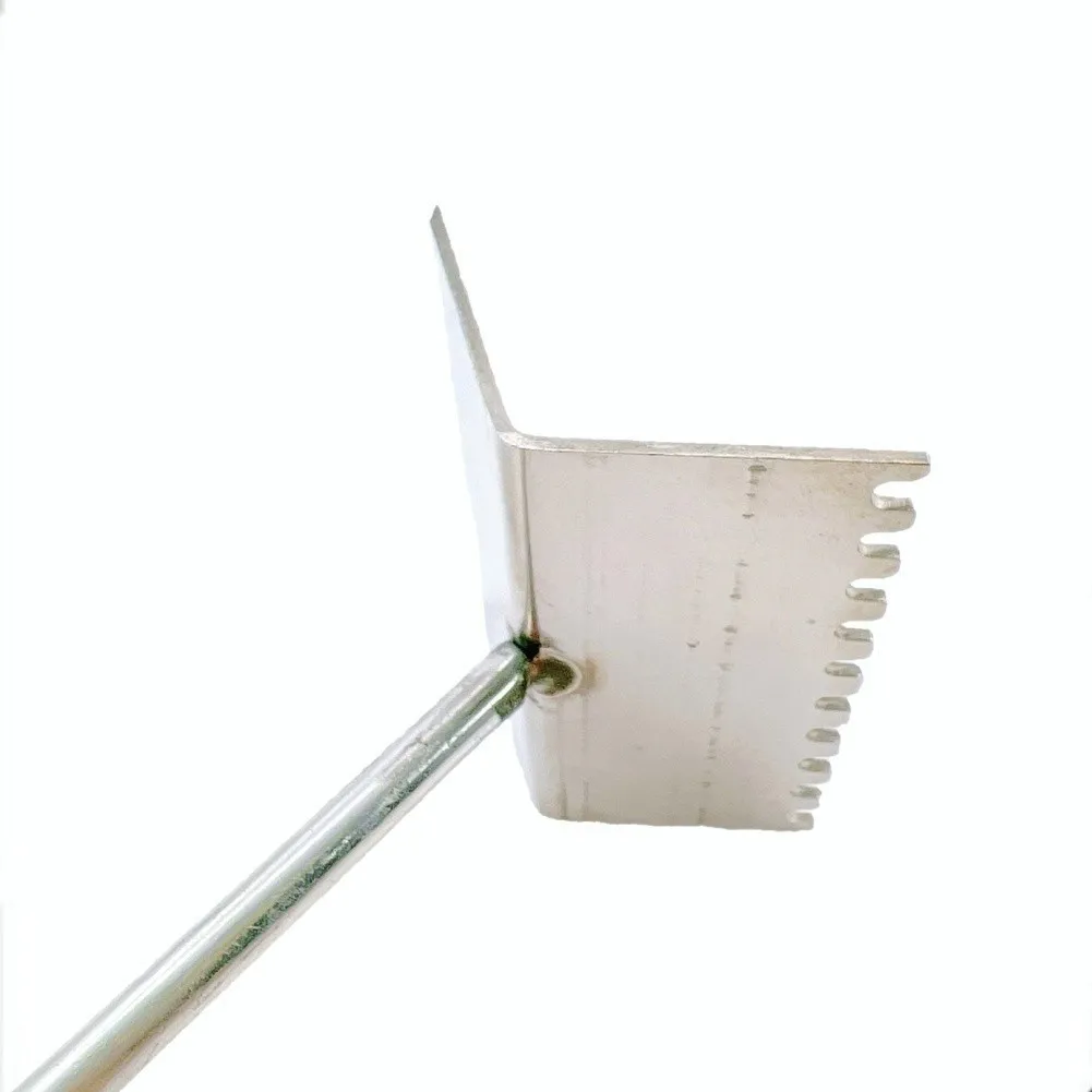 For Beekeeping Tool Plastic Scraper for Hive Maintenance Featuring Dual-Edge Design Straight and Curved for Efficient Cleaning