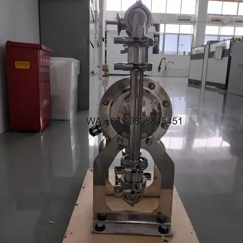 Wmwmnu for QBW3-25P 316L Stainless Steel Double Pneumatic Diaphragm Pump Self Priming Low Pressure Clean Water Liquid for