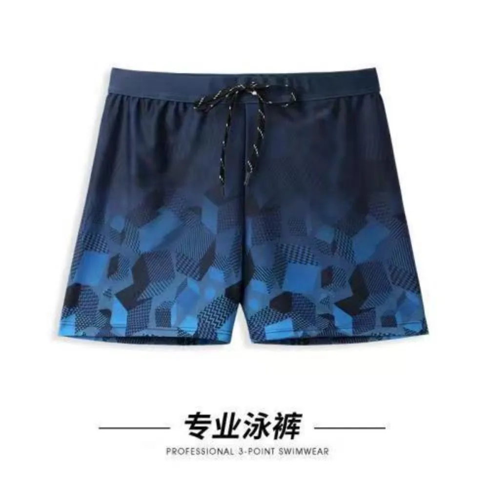 Men\'s Swimming Trunks Loose Quick-drying Men\'s Boxer Swimming Trunks Swimsuit Suit Beach Trunks Equipment