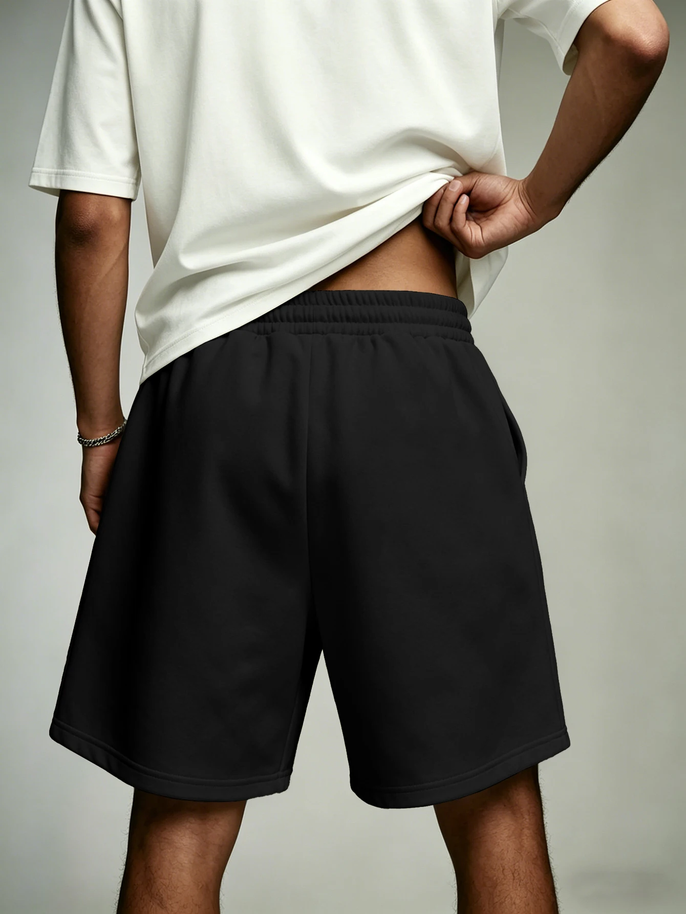 Shorts décontractés en polyest - Gothic Streetwear Brand avis et prix