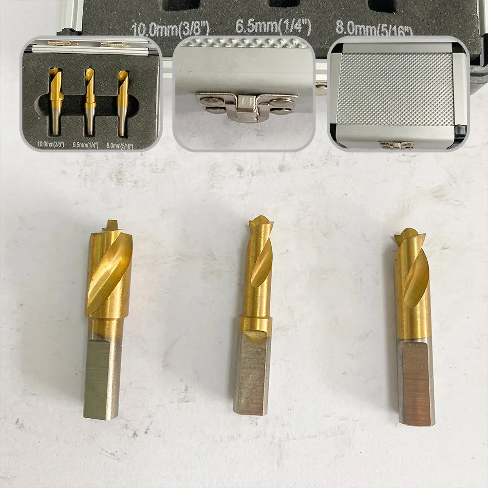 

1Set Cobalt Spot Welding Drill Bits Good Texture Simple Operation Long Term Service Spot Welder Cutting Tool High Speeds