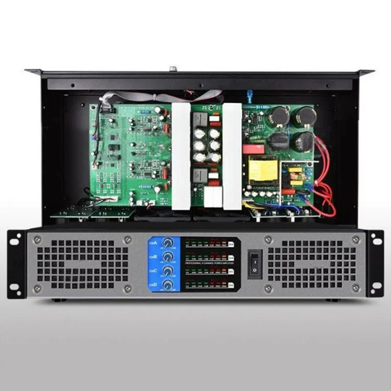 250-600 واط مكبر صوت 2 قناة أمبير 4-8Ω أمبير SNR105dB HiFi مكبرات الصوت XLR معدات الصوت لاستوديو المسرح المنزلي DJ المرحلة #3