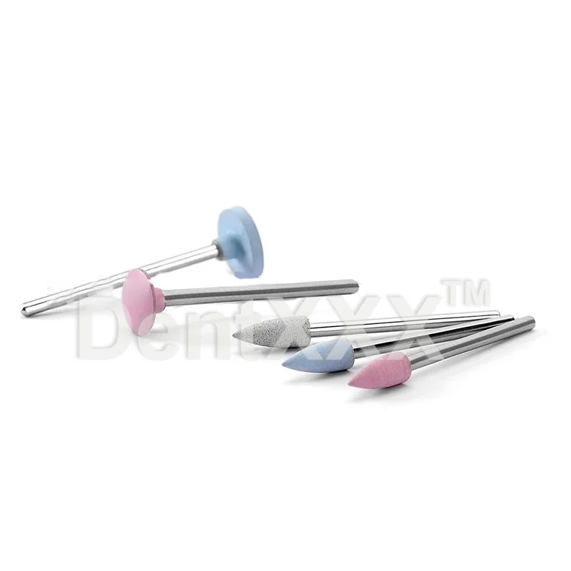 ชุดขัดเรซิ่นคอมโพสิตพอร์ซเลน 12 ชิ้น/กล่อง รุ่น HP0312 สำหรับเครื่องมือขัดซิลิโคนแบบแท่งความเร็วต่ำ HP