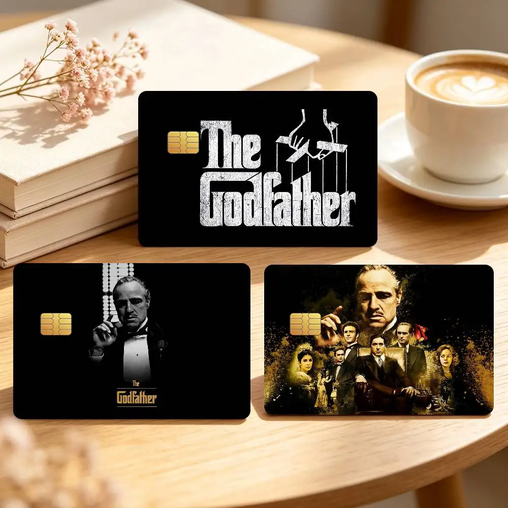 Classic Movie The G-Godfather Credit Card Skin Stickers For Bank Bus Metro Cards Waterproof Anti-Scratch Gift 4PCS
