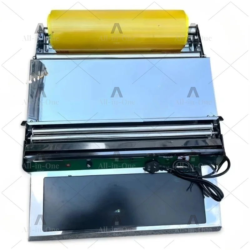 Supermarket fresh vegetable and fruit packaging machine plastic packaging baler film sealing packaging machinery