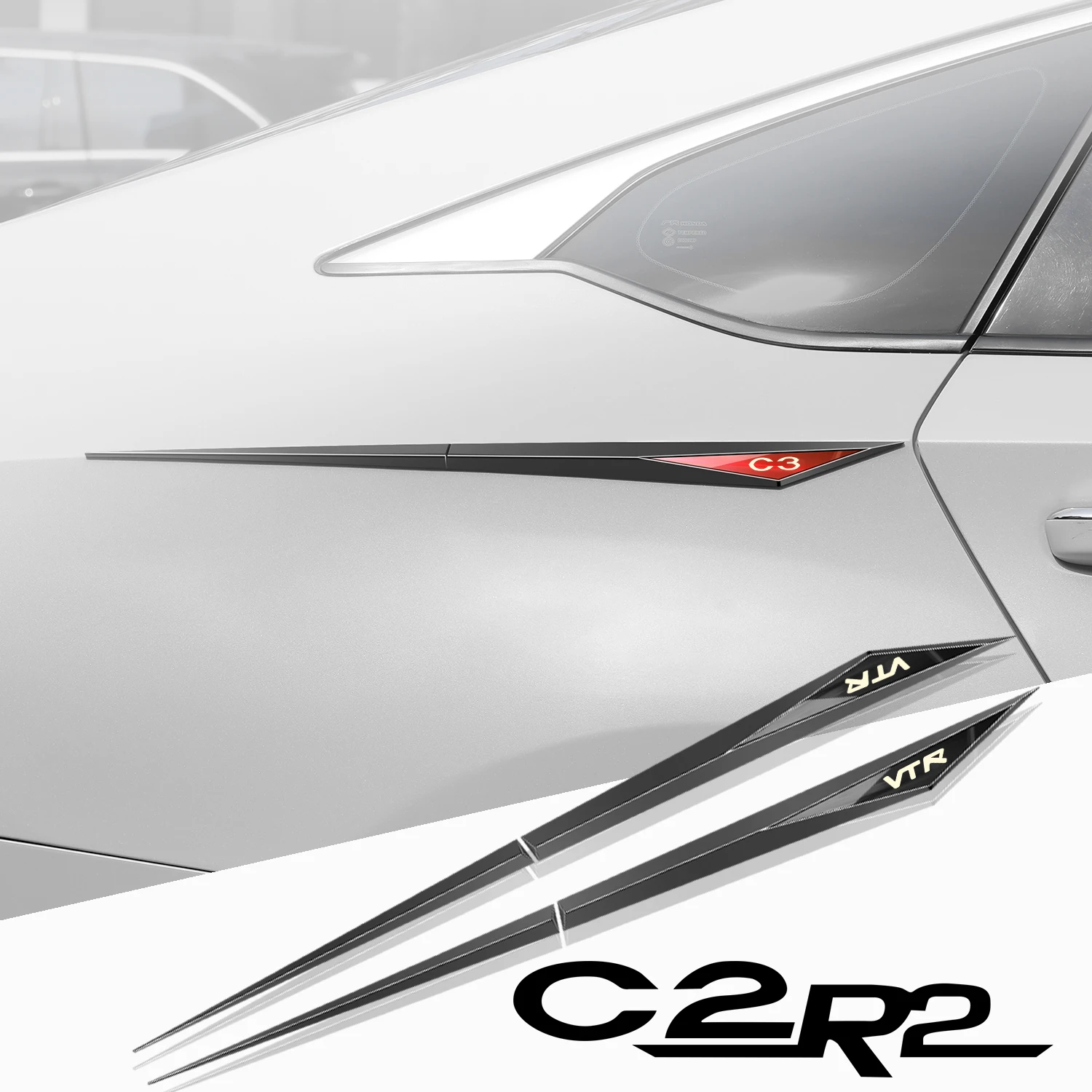 

2pcs car stickers TPU car accessories para auto for citroen c2 c2r2 c3 c4 c5 c5x c6 c8 vts vtr xtr