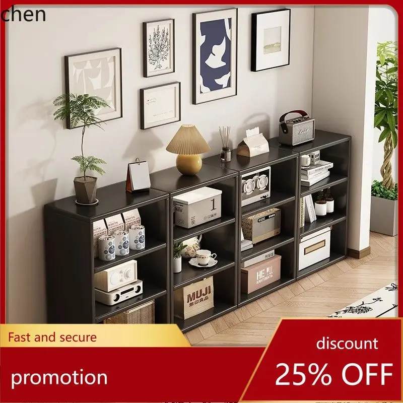 

HT Bookshelf Storage Cabinet Wall-Mounted Bookshelf Floor-Standing Freestanding Combination Eight-Grid Home Storage Cabinet