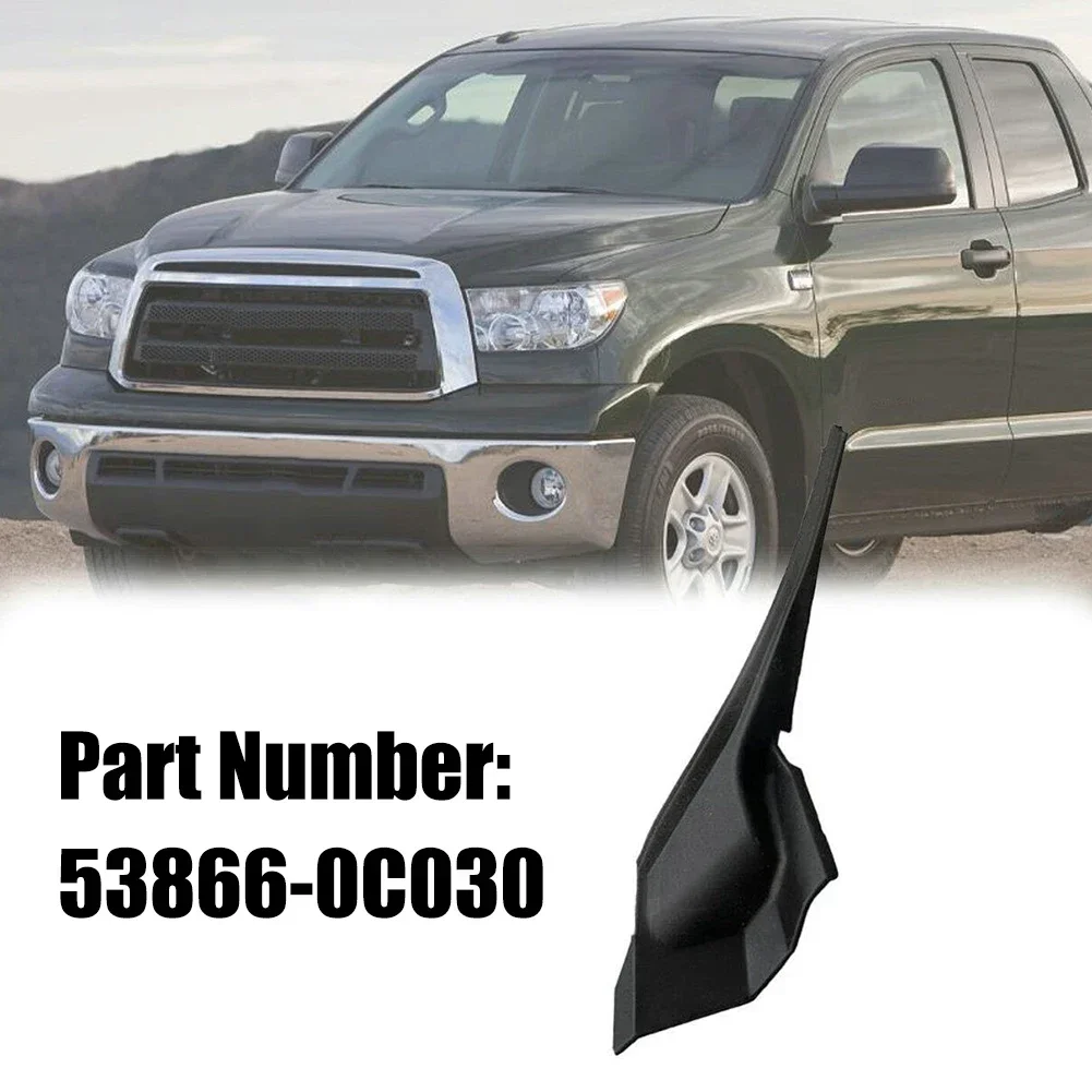 Car Cowl Extension Cover Trim For Toyota For Tundra 2007-2013 For Sequoia 2008-2013 Front Windshield Wiper Cowl Extension Trim