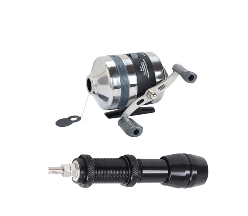 

Composite Bow Arrow Fishing Wheel Holder Outdoor Fishing Accessories Metal Base Can Be Installed Balance Rod Shock Absorption