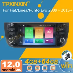 For Fiat/Linea/Punto Evo 2009 - 2015 Android Car Radio Multimedia Video Player Wireless Carplay Autoradio Stereo GPS Navi Head