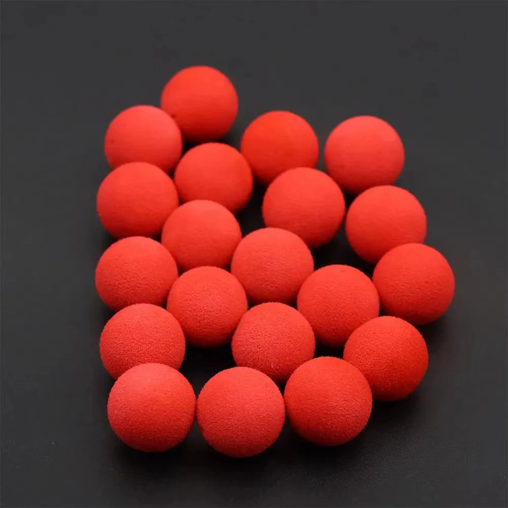 18～20mm Eva Bullets for Air Toy Guns Fishing Bait Boilies Pop Up Hair Rig Fishing Big Hook Floating Accessories